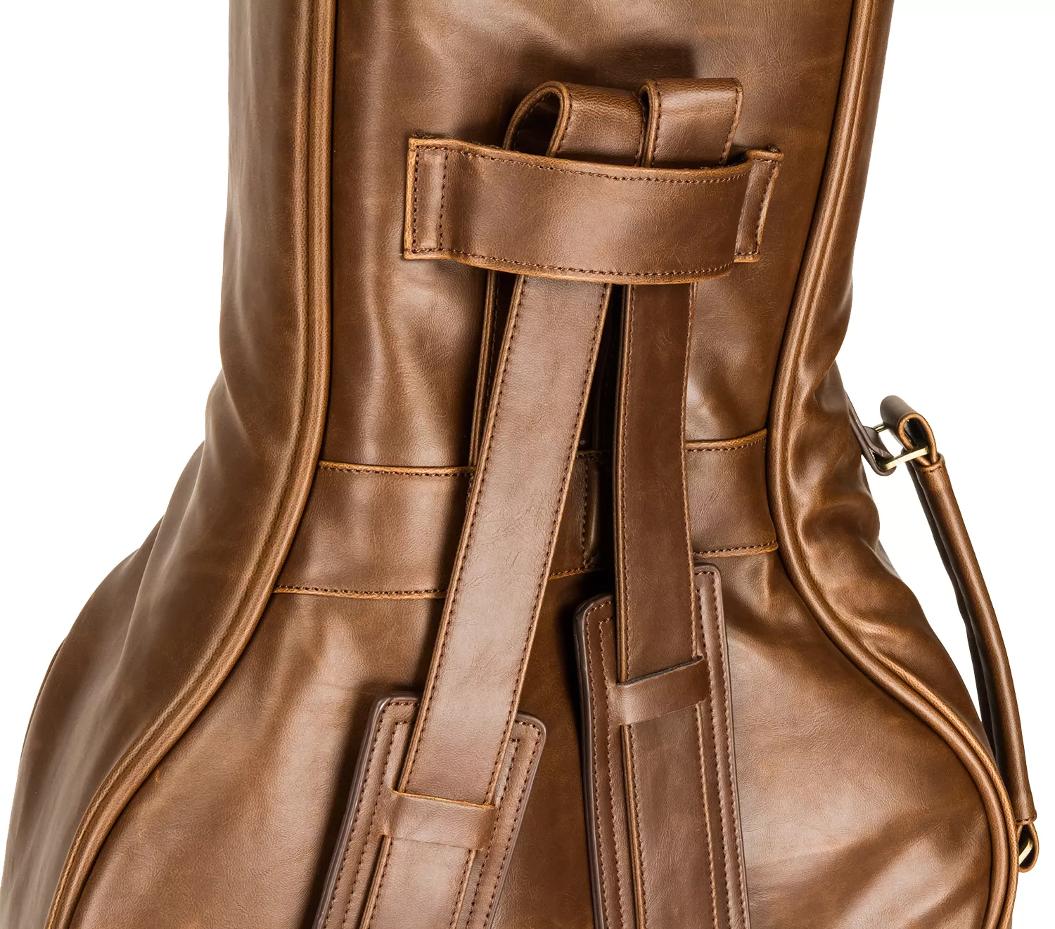 Deluxe Leather Acoustic Dreadnought Guitar Bag – Matt Brown