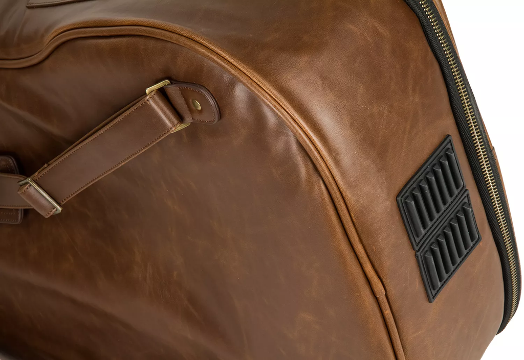 Deluxe Leather Acoustic Dreadnought Guitar Bag – Matt Brown