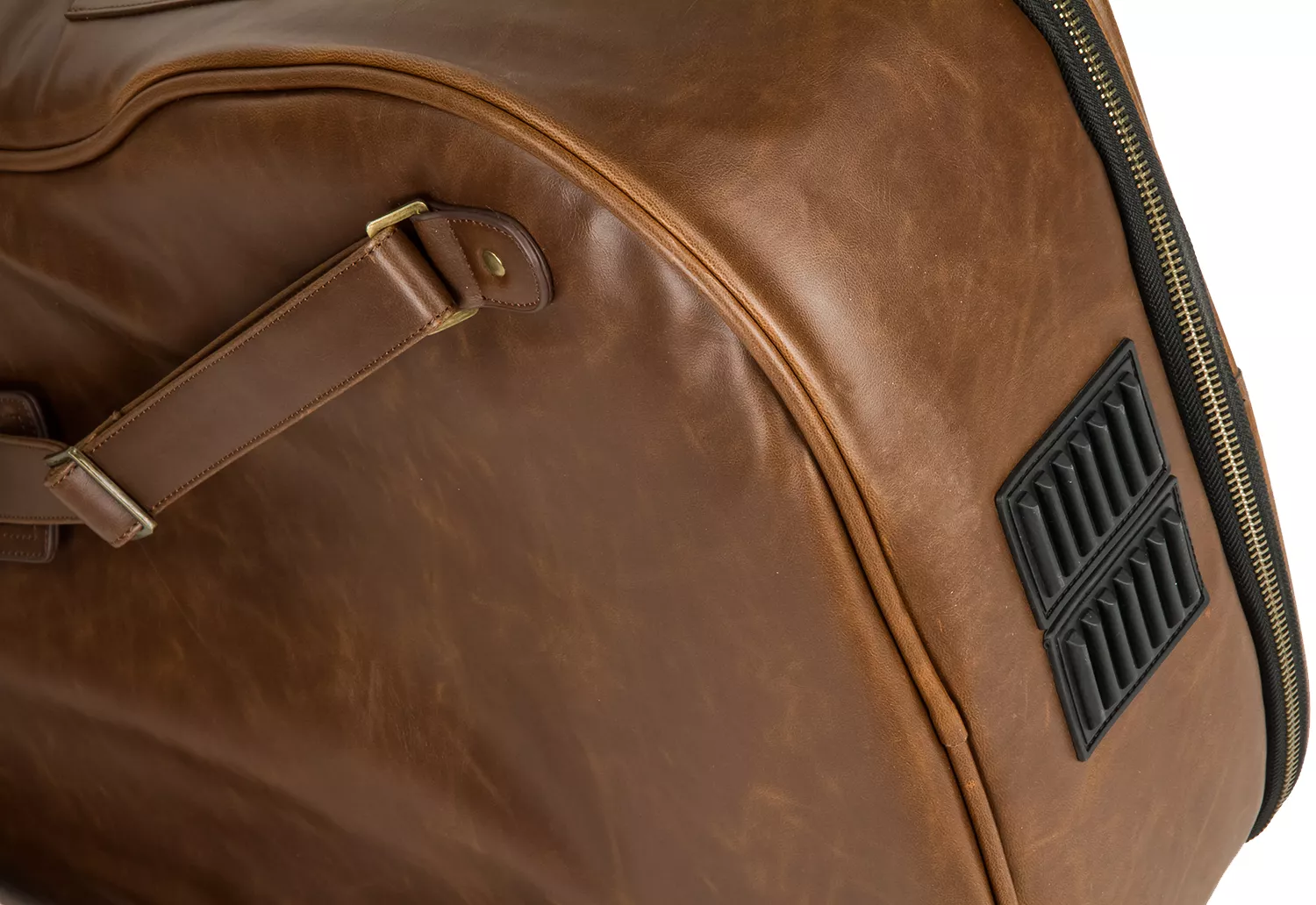 Deluxe Leather Acoustic Dreadnought Guitar Bag – Matt Brown