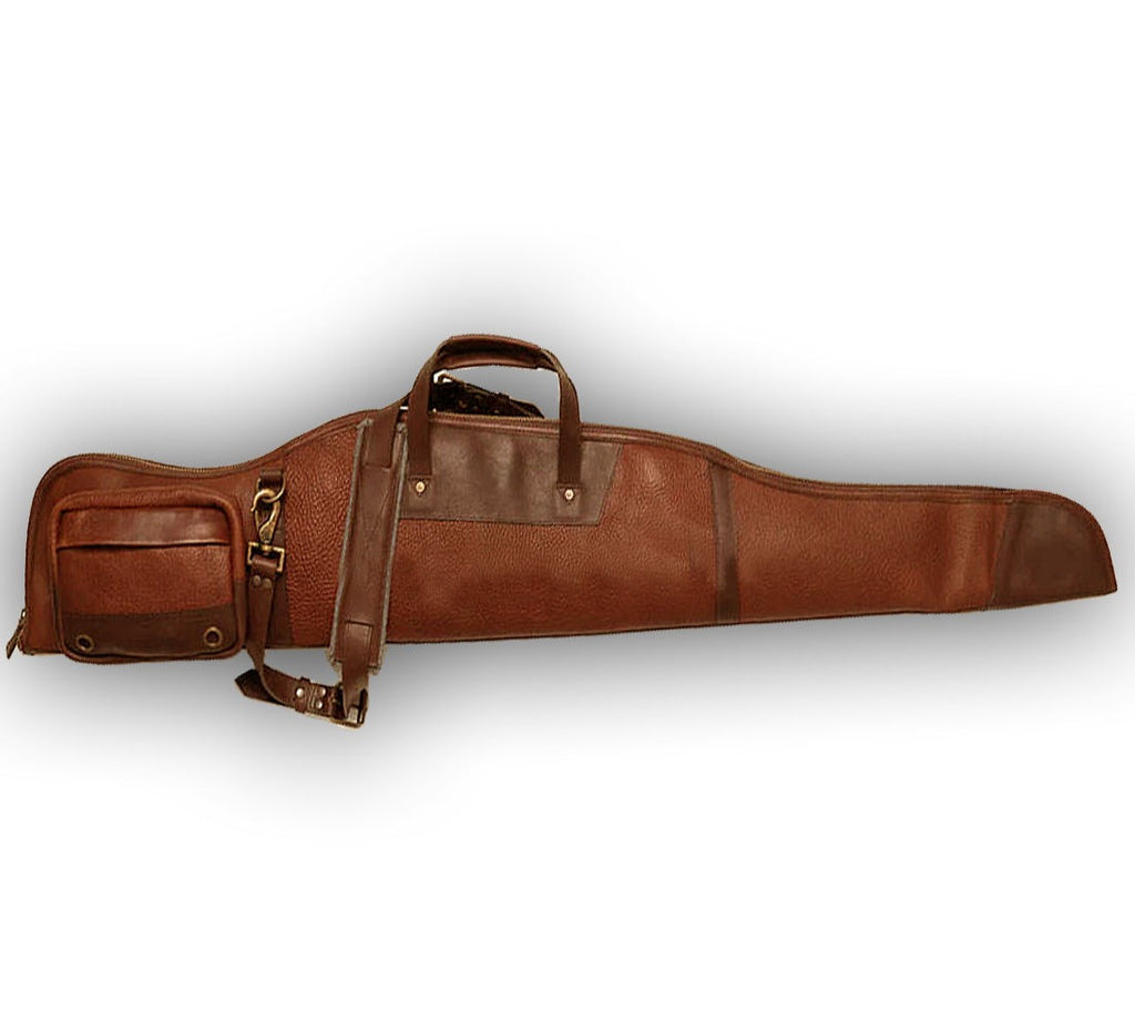 Premium Leather Rifle Case - Handcrafted Gun Carrier