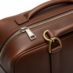 Leather Suit Carrier - Detail